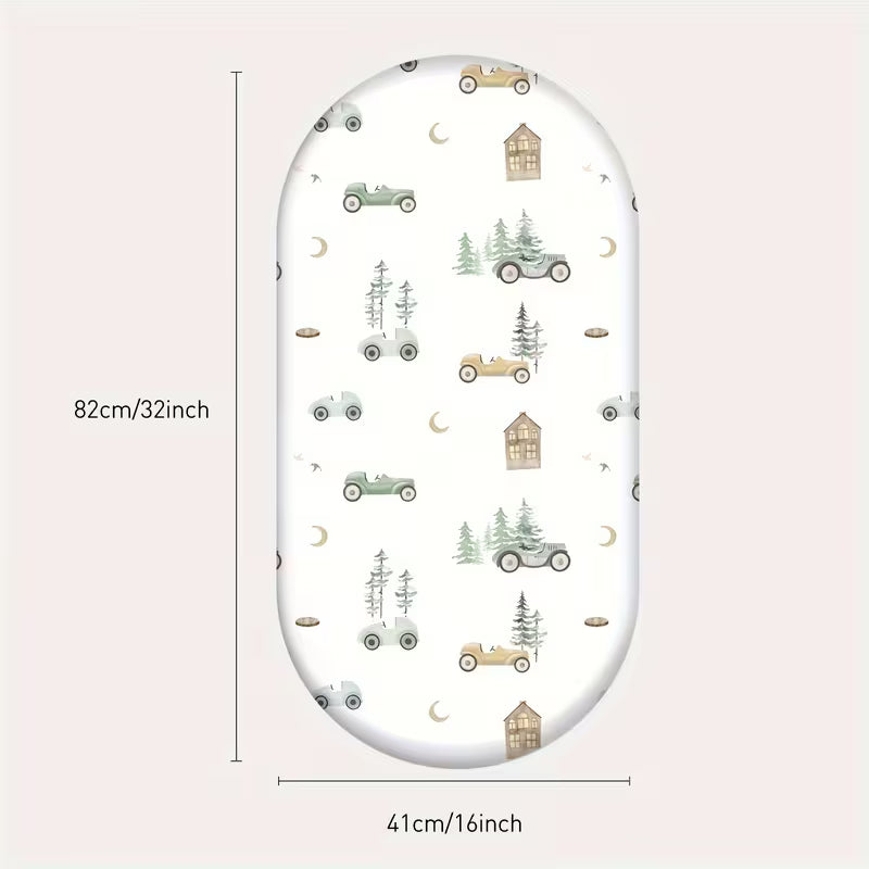 Baby & Me™ Moses Basket Sheets – Neutral Sleep Essentials