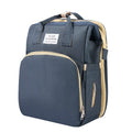 Baby & Me™ Multi-Function Nappy Backpack – Travel Changing Set (Blue)