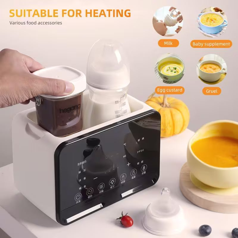 Baby & Me™ 9-in-1 Multi-Functional Baby Bottle Warmer + Steriliser
