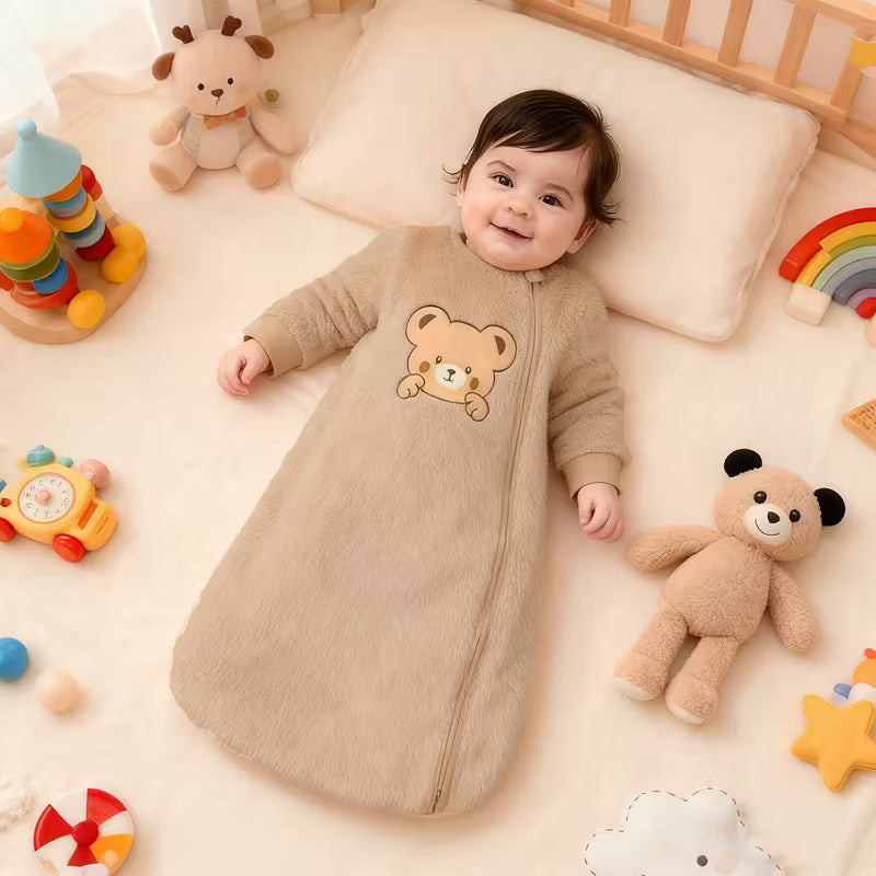 Baby & Me™ Teddy Baby Sleep Sack – Gentle Sleep Collection