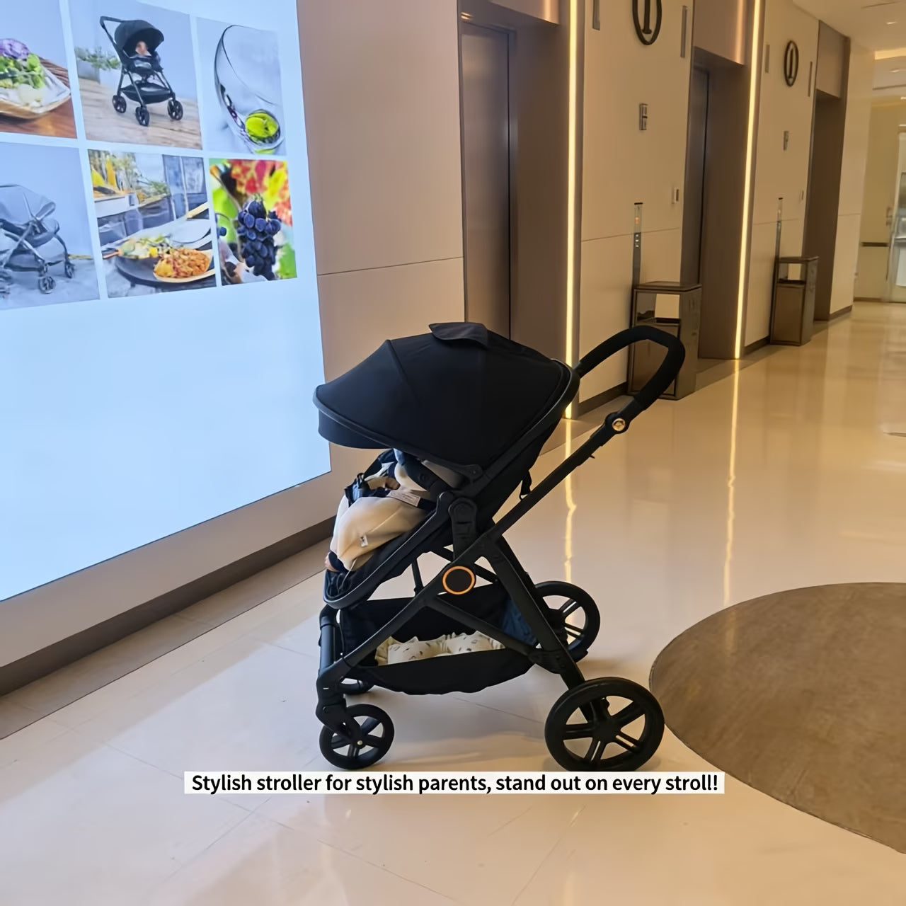 Baby & Me™ 3-in-1 Convertible Pram & Pushchair – Travel System