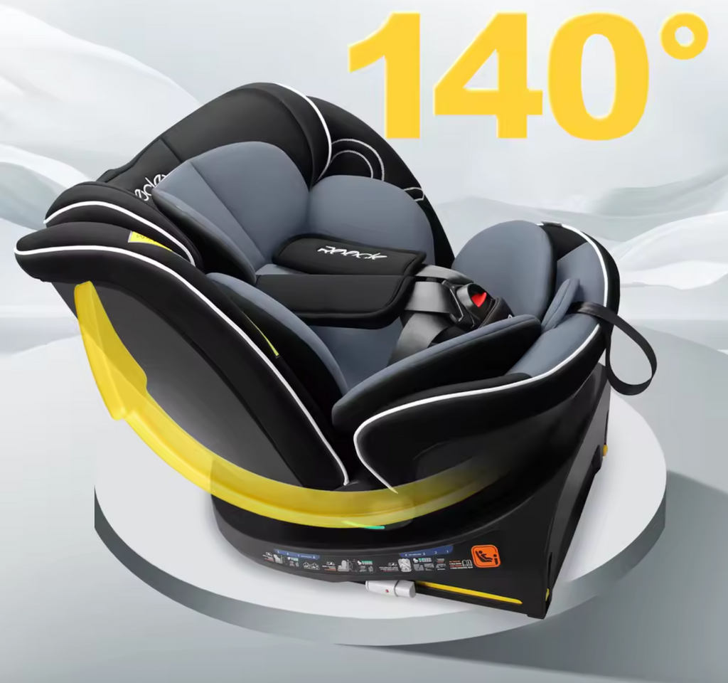 Baby & Me™ 360° Swivel I-Size Car Seat – ISOFIX Compatible (40–150cm)