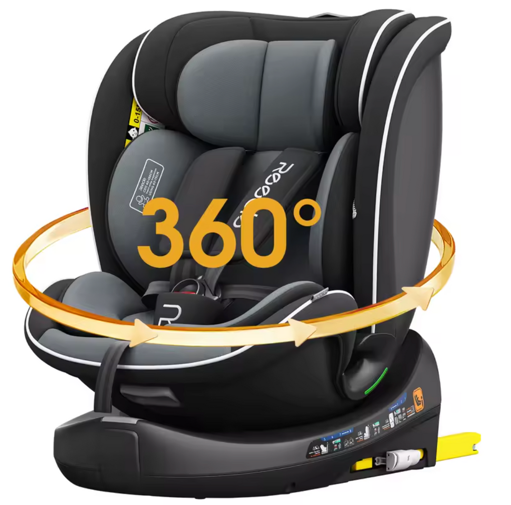 Baby & Me™ 360° Swivel I-Size Car Seat – ISOFIX Compatible (40–150cm)