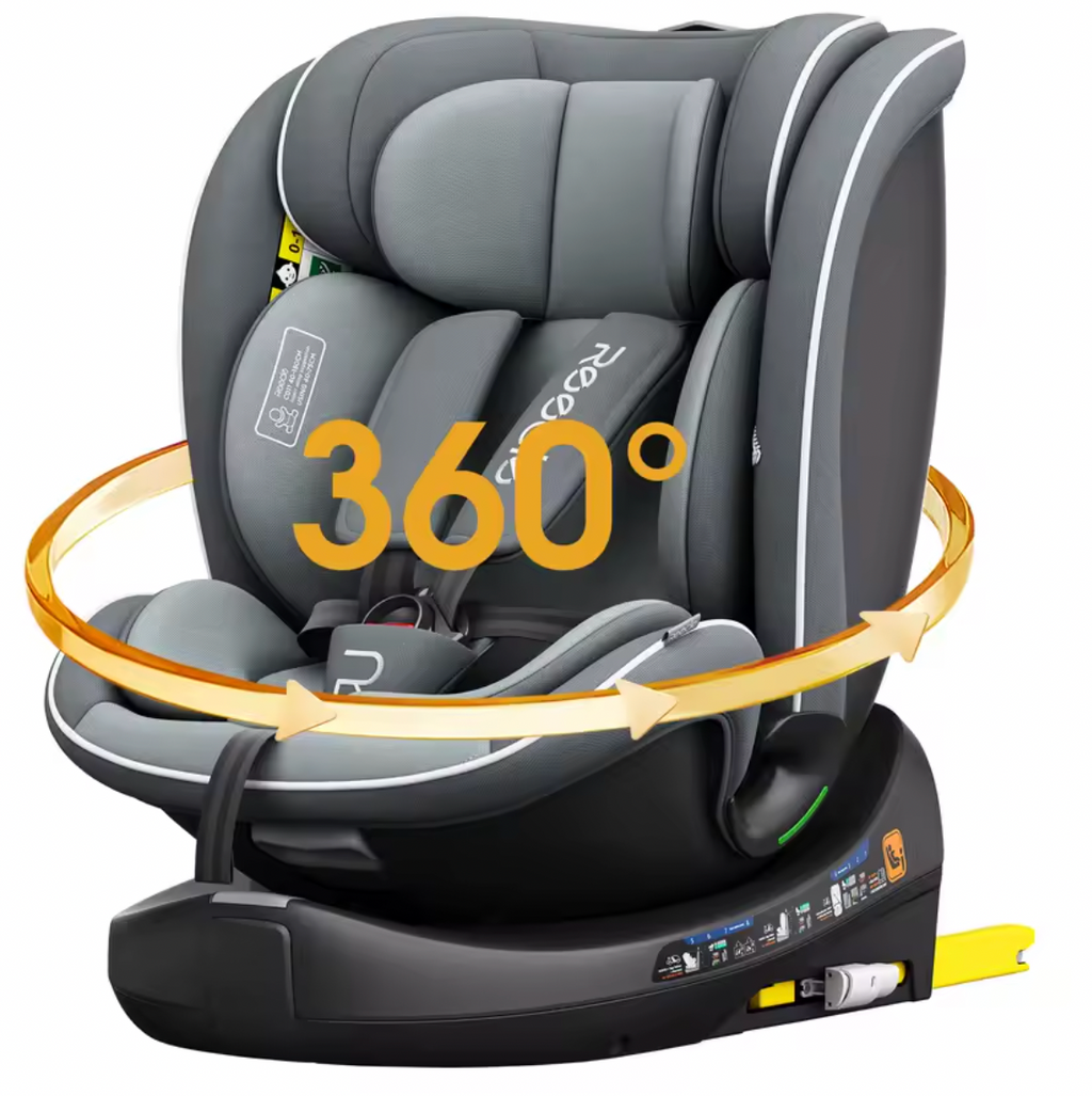 Baby & Me™ 360° Swivel I-Size Car Seat – ISOFIX Compatible (40–150cm)