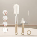 Baby & Me™ Soft Baby Bottle Brushes – Neutral Comfort Collection