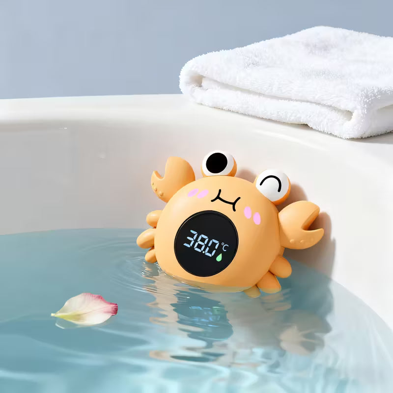 Baby & Me™ Crab Bath Thermometer – Safe Splash Collection