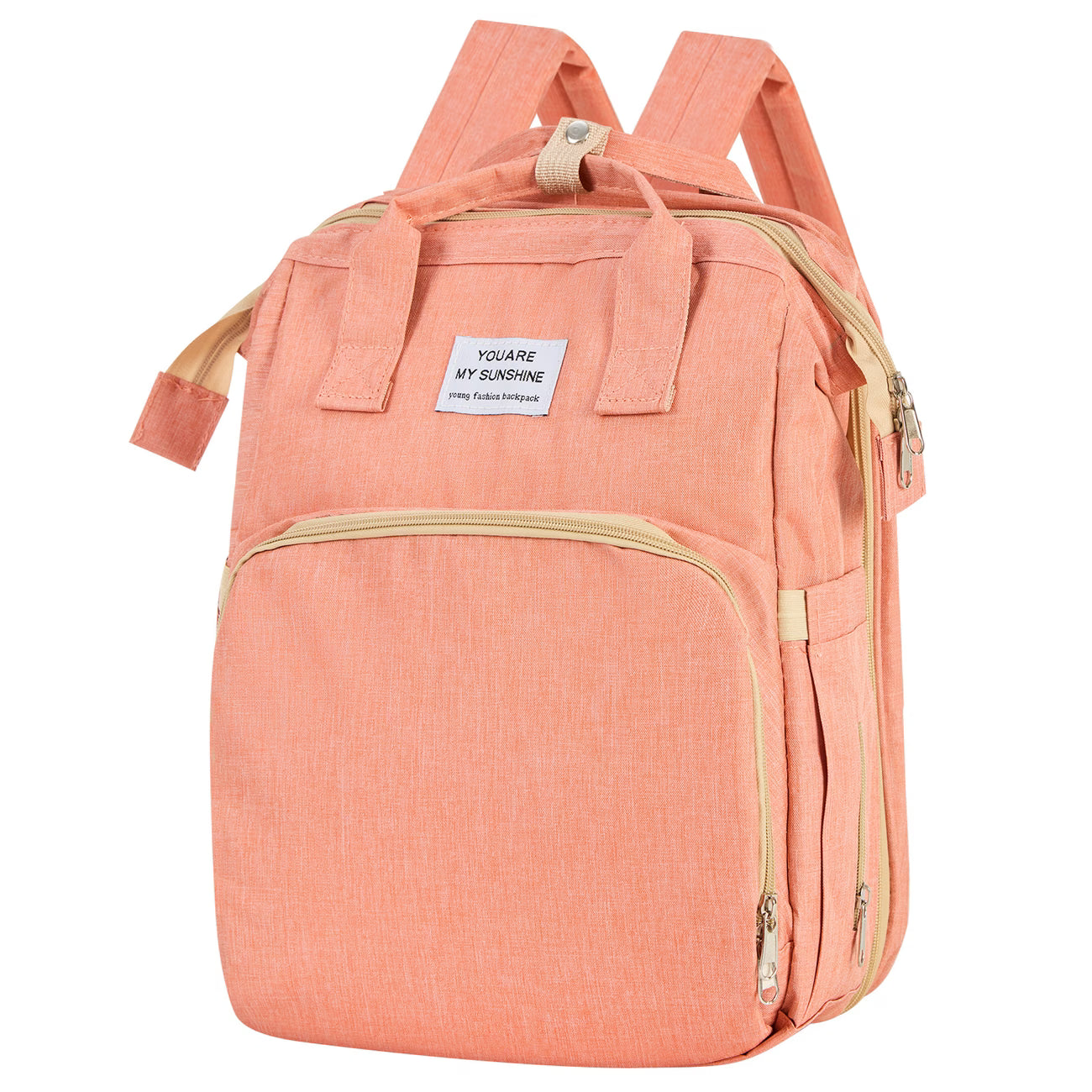 Baby & Me™ Multi-Function Nappy Backpack – Travel Changing Set (Pink)